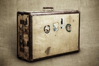Samsonite suitcase