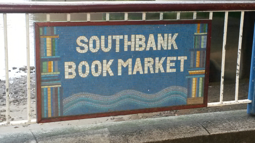 book market sign