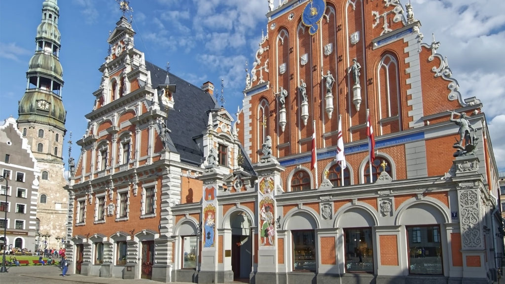 Latvia Monument