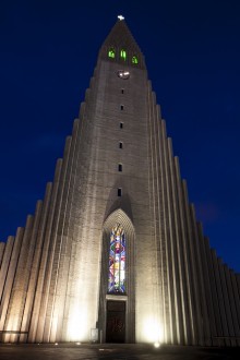 Hallgrímskirkja, Reykjavik's major landmark