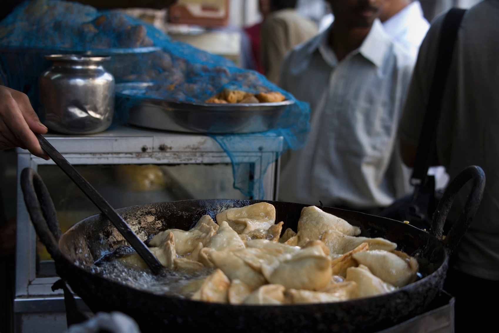 Street stall in India