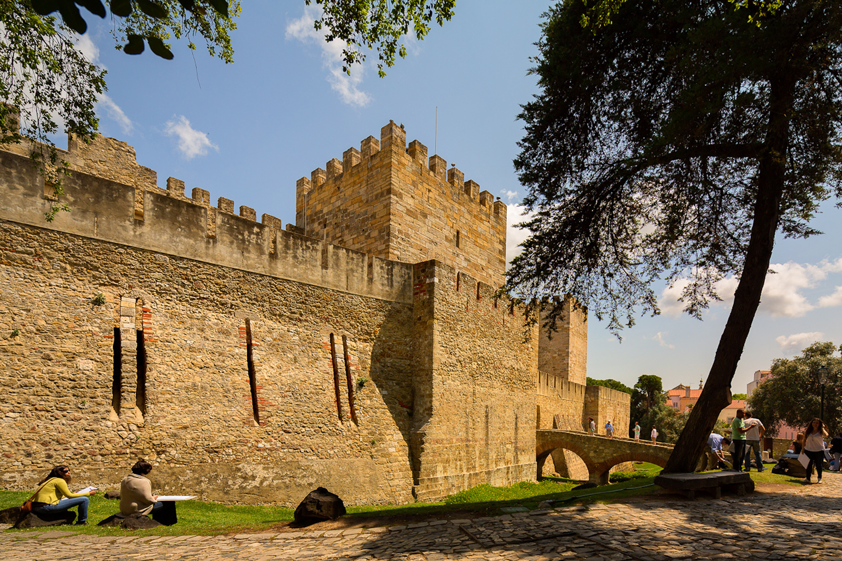 European castles 51 Castelo de S. Jorge
