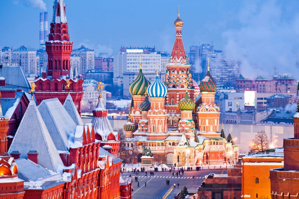 Visit Russia in Winter Moscow
