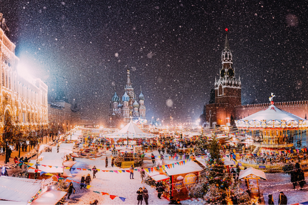 Russian winter festivals guide проект