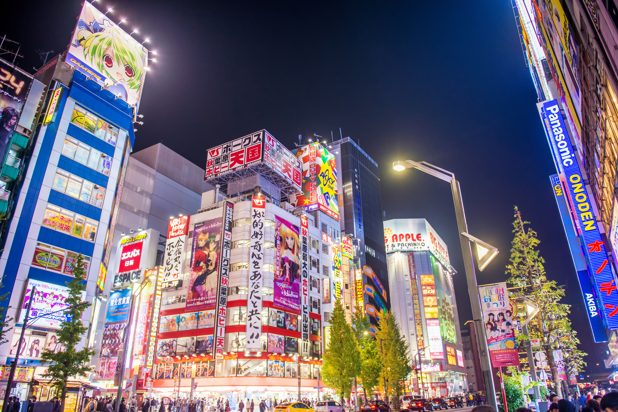 Akihabara beautiful Japanese landscapes