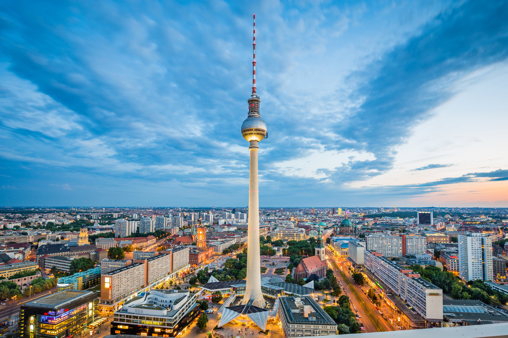 Incredible German Sights Berlin-TV-Tower-Skyline-www.istockphoto.com_gb_photo_berlin-skyline-panorama-with-tv-tower-at-night-germany-gm516331170-88946761-bluejayphoto