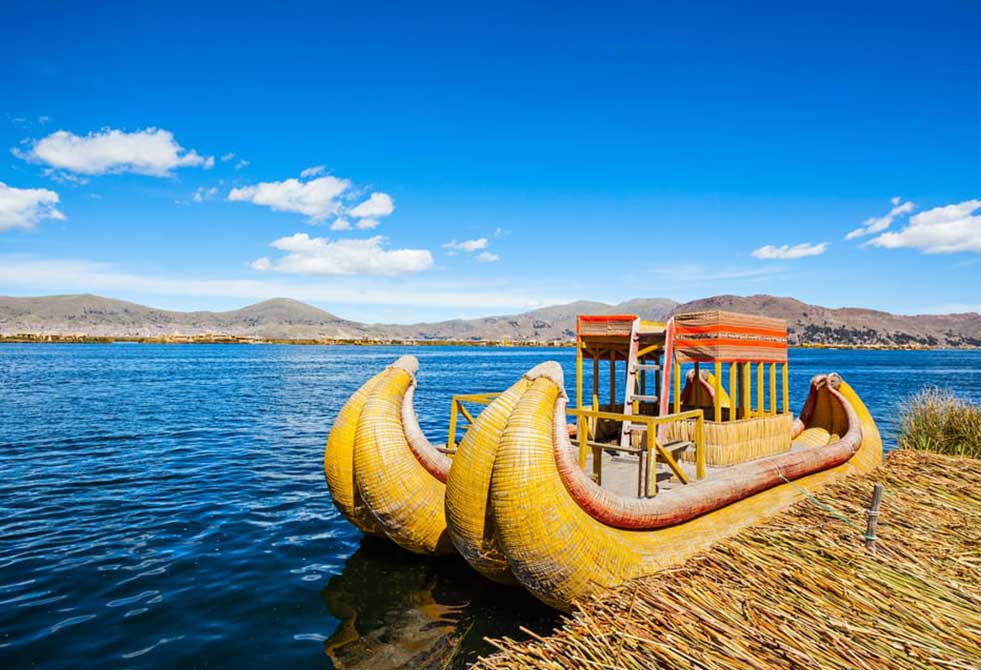 Lake Titicaca boats