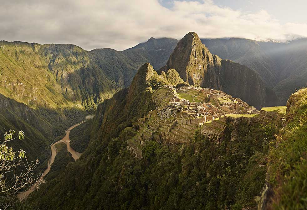 Machu Picchu landscape 