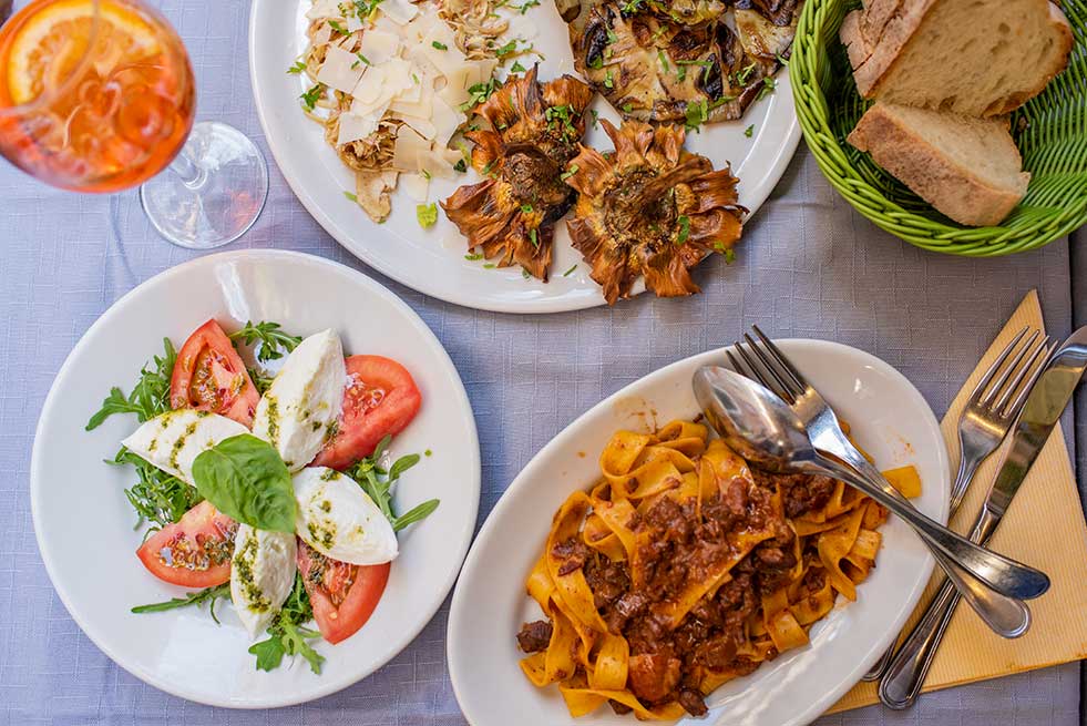 rome dining