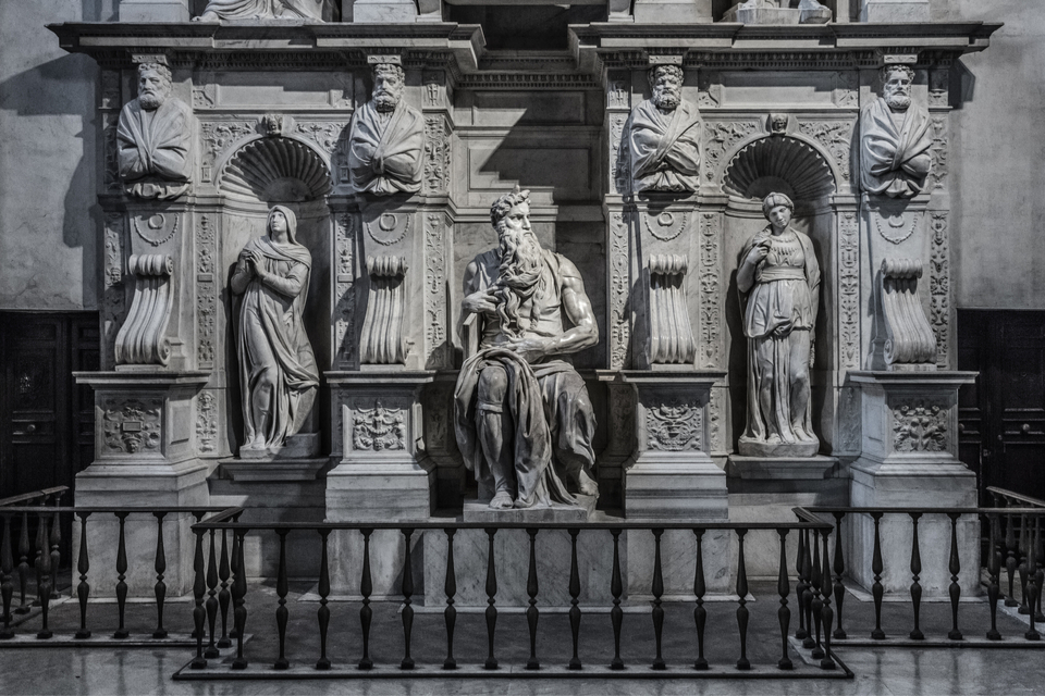 Michelangelo's Moses in Rome