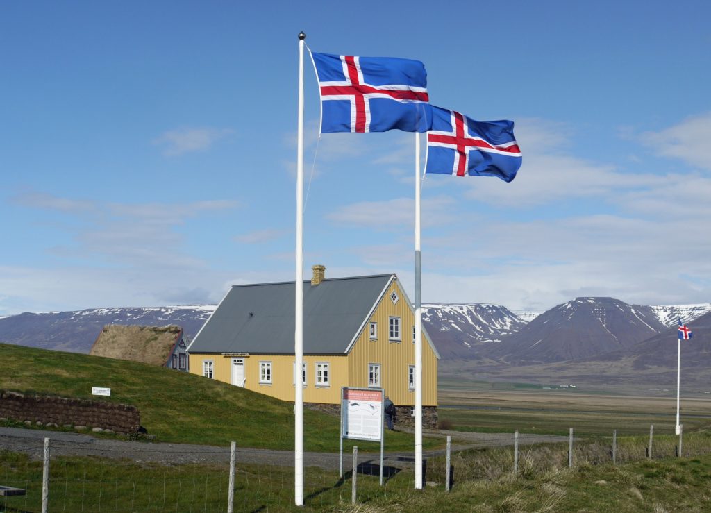 National flag of Iceland