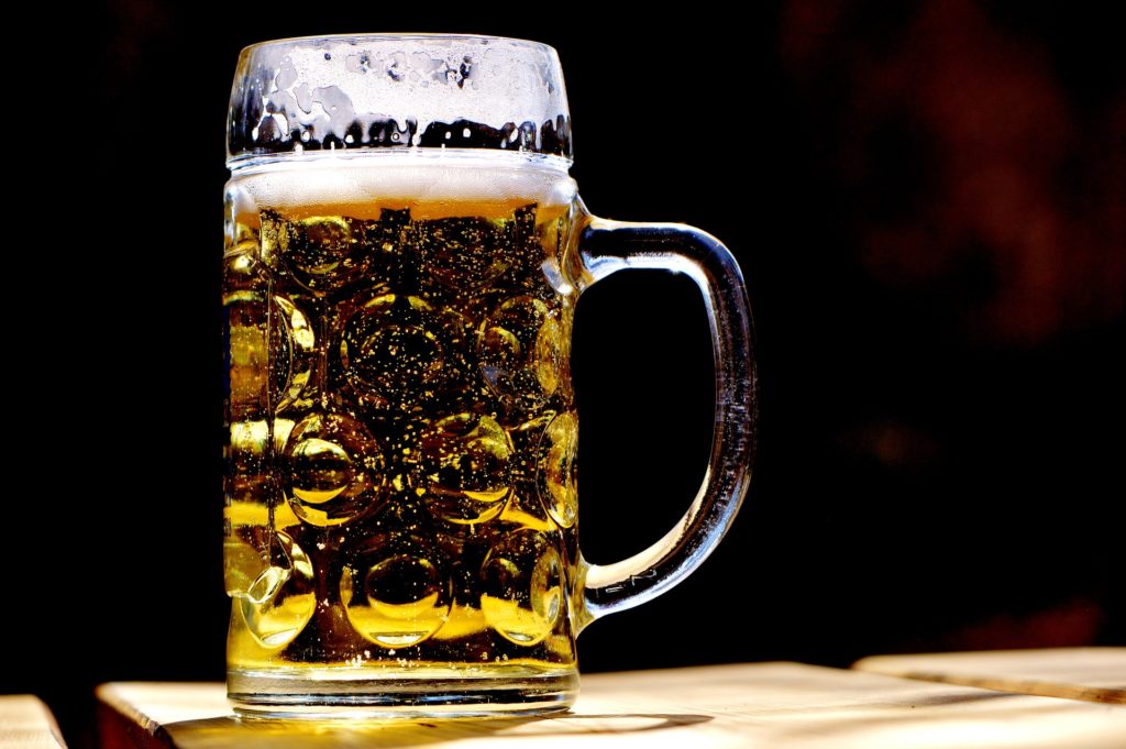 Beer in mug