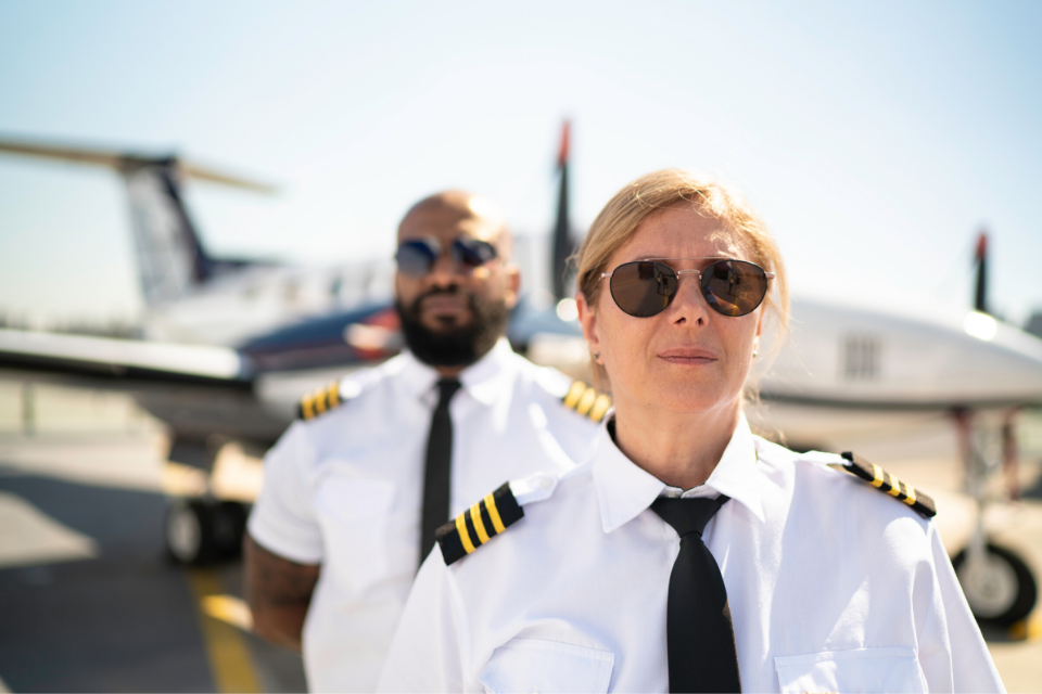 Female pilot