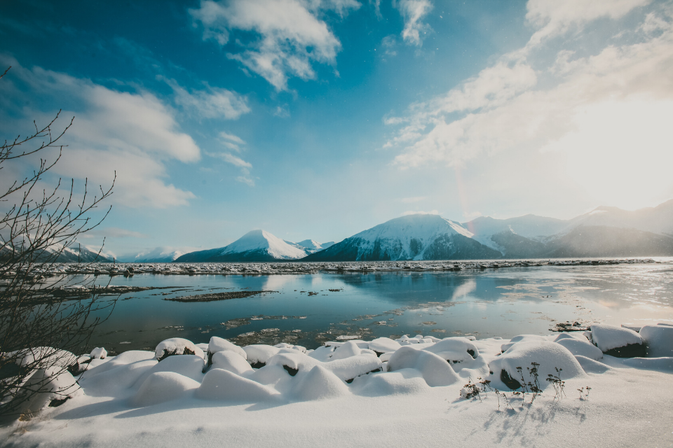 Landscape view in Alaska