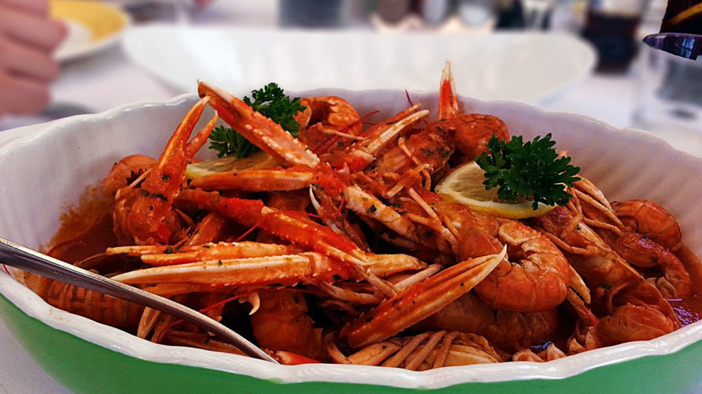 Buzara Prawns