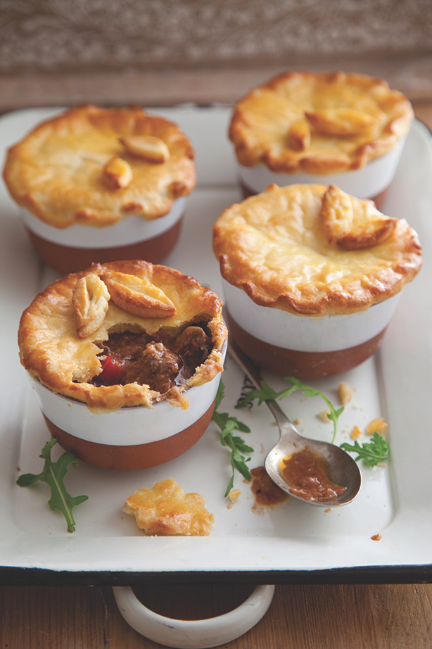 beef and guinness pies