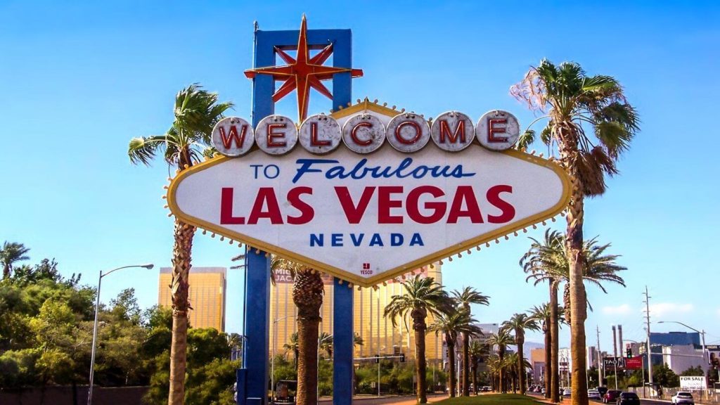 Welcome to Fabulous Las Vegas Nevada sign