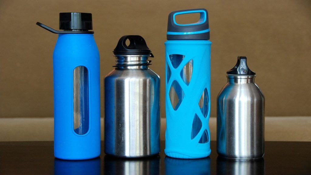 reusable water bottles germ-free travel