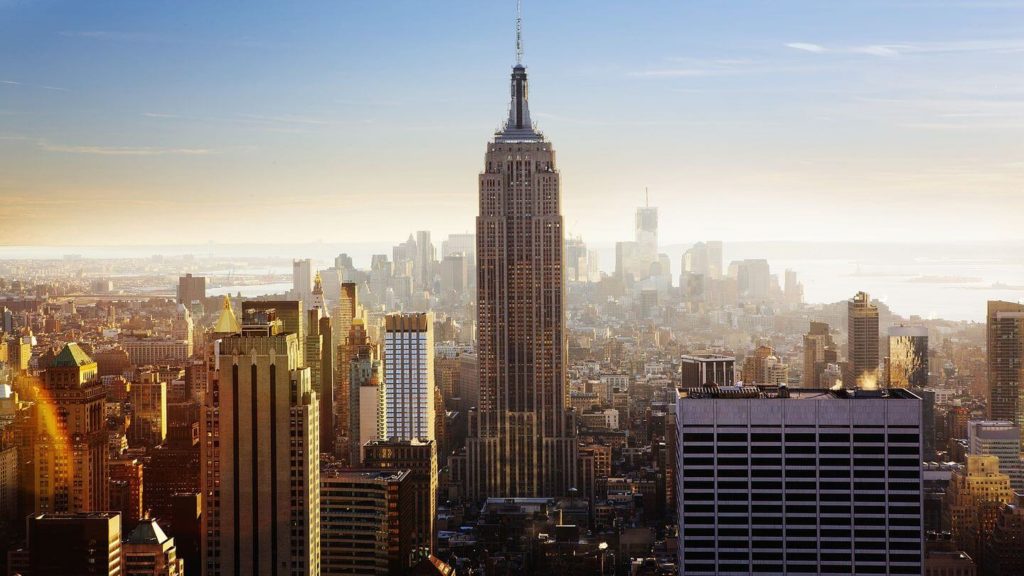 Empire State Building New York City skyline United States