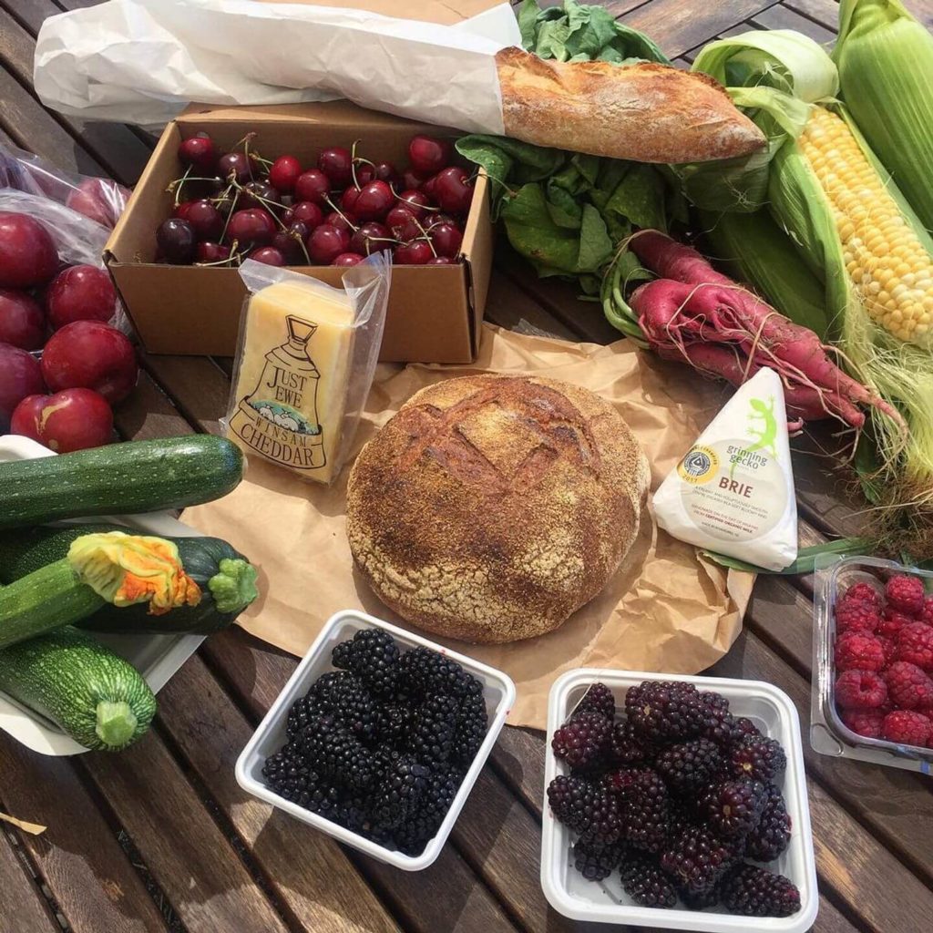 fresh produce from the Old Packhouse Market New Zealand