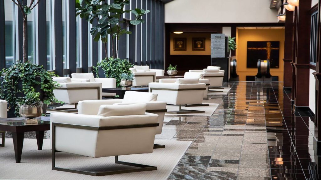 empty hotel lobby how hotels will change after COVD-19