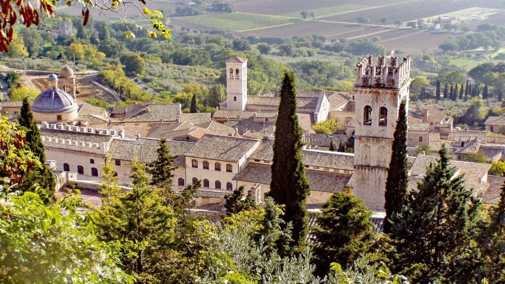 convent in Assisi Italy Christian tours