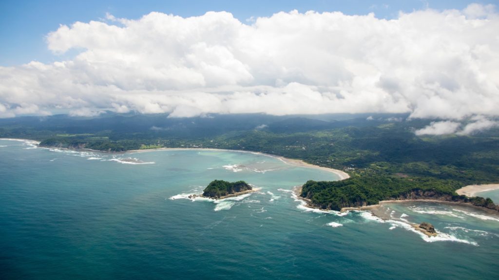 Costa Rica coastline