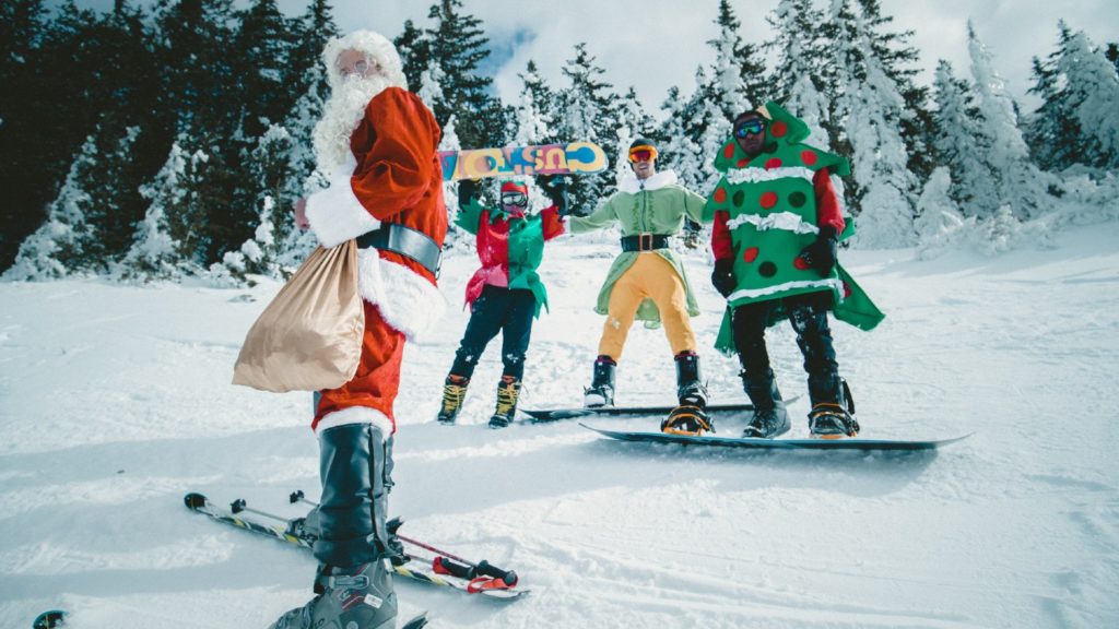 Santa at the North Pole
