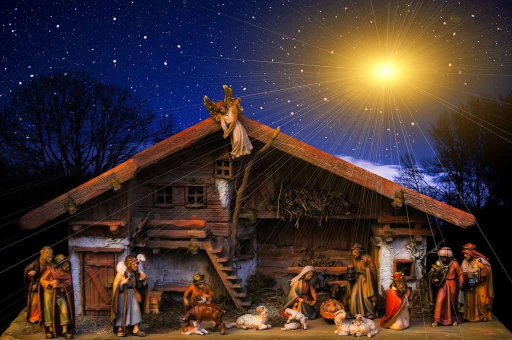 Nativity scene decoration