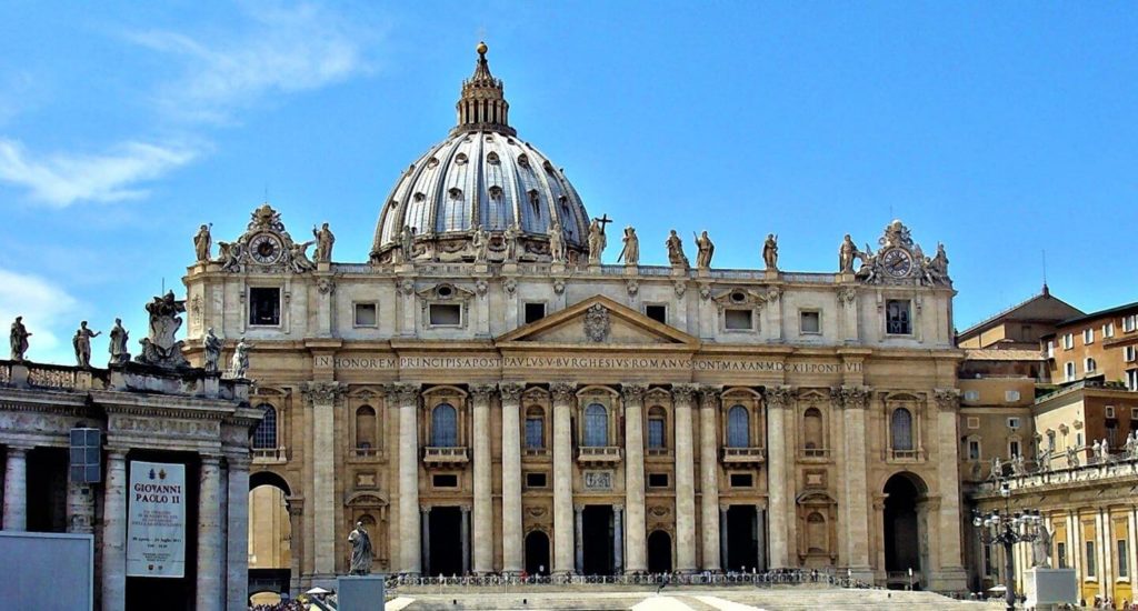 St Peter's Basilica Vatican City Rome Italy