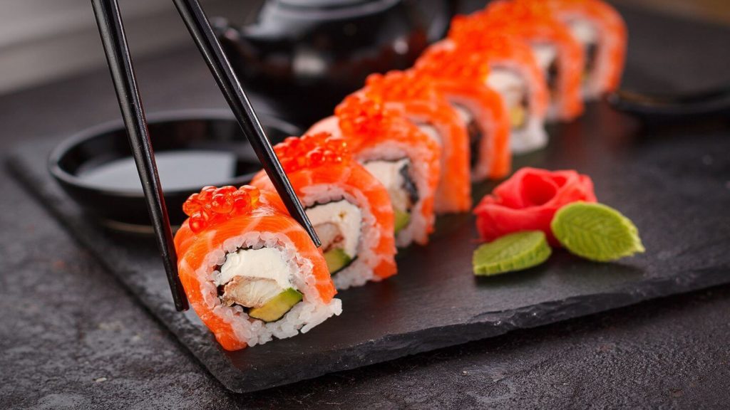 Japanese sushi Asian cuisine