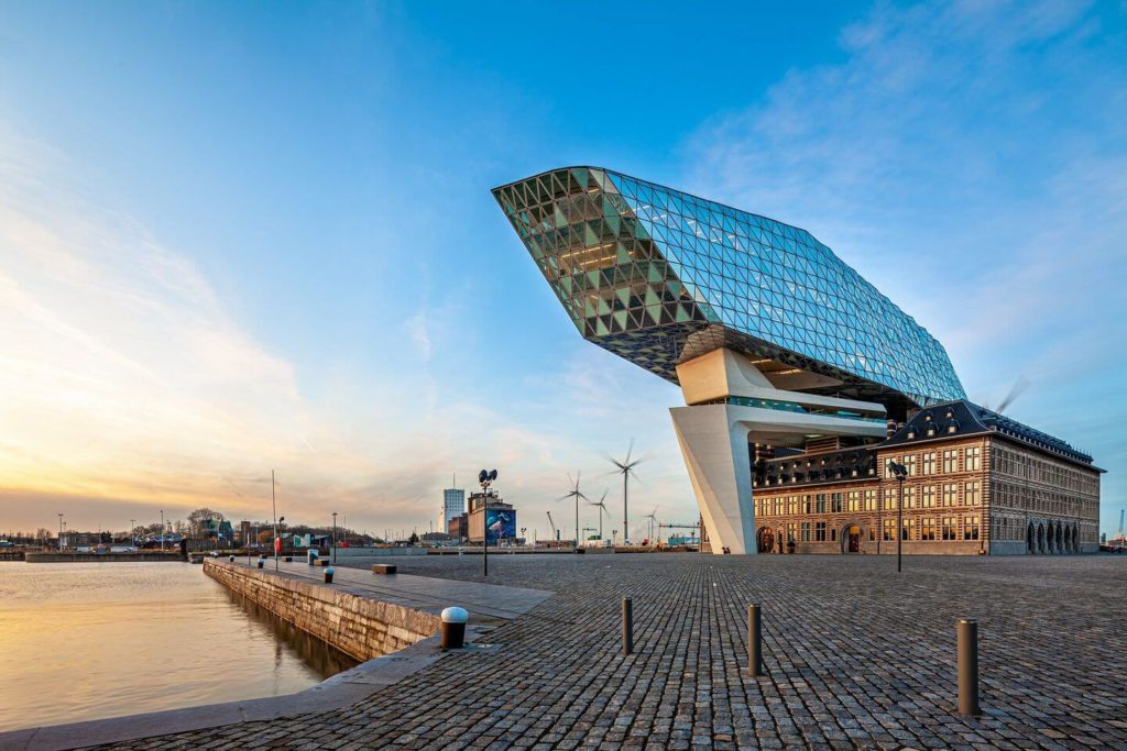 Harbour Master Wharf Antwerp Belgium