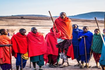 Maasai Mara Tribe, Kenya