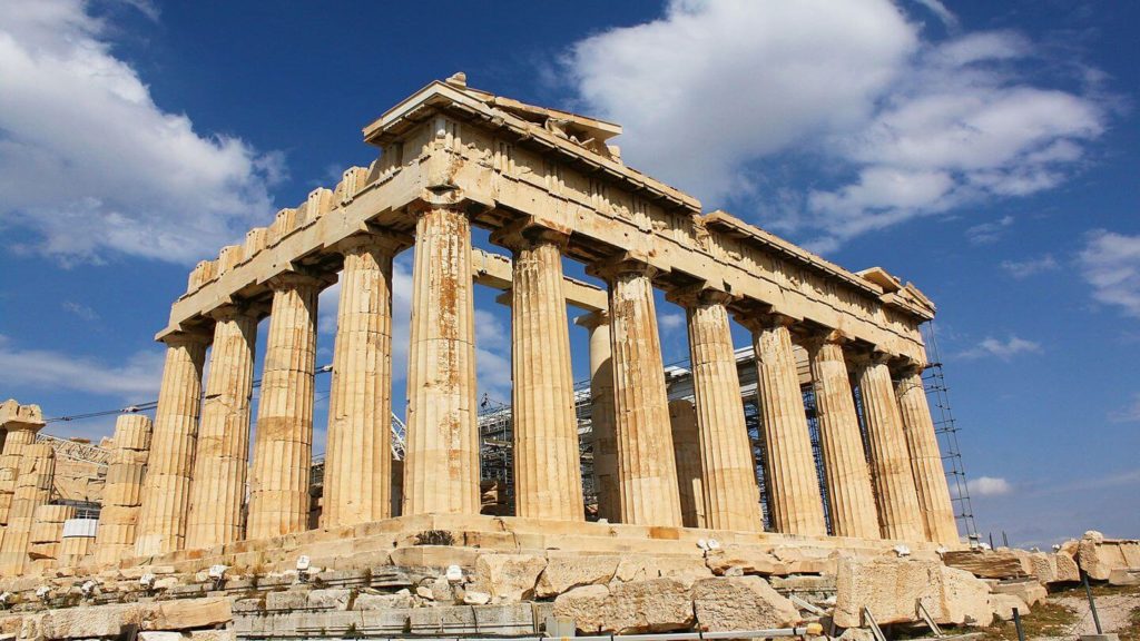 Parthenon Athens ancient ruins Greece VIT Trafalgar