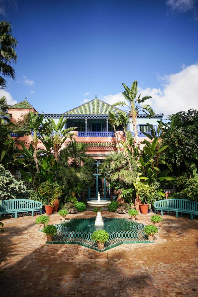 The Majorelle Gardens Morocco experiences