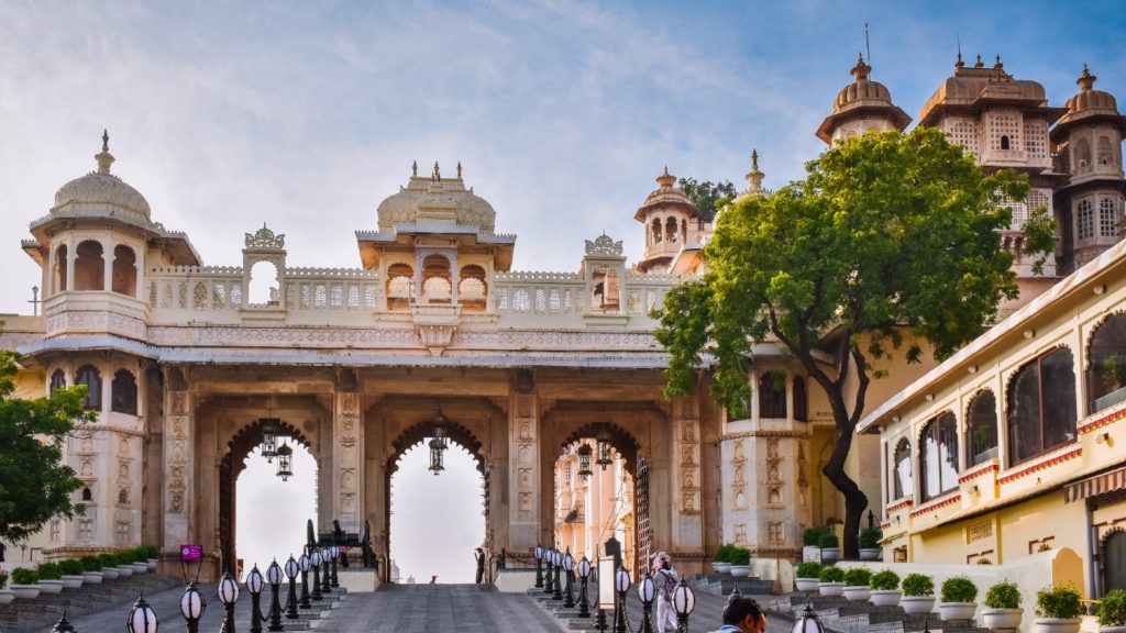 Bollywood locations like Udaipur Palace are popular for filming