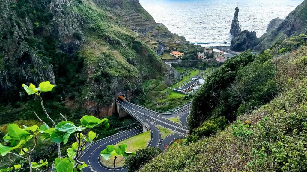 Madeira Island's landscape makes driving a challenge