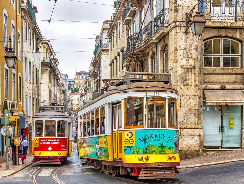 Lisbon tram