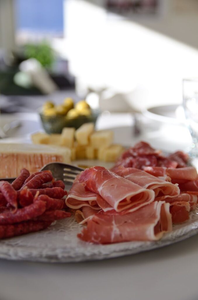 prosciutto Italian food