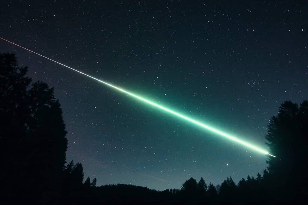 Leonid meteor shower