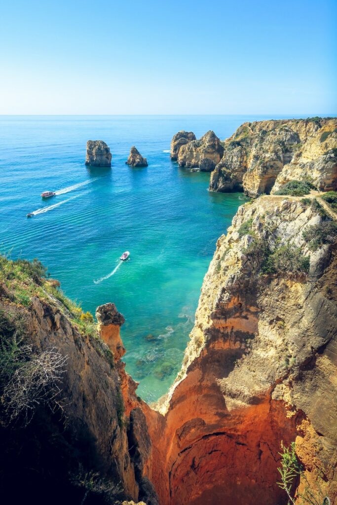 Algarve beaches Portugal