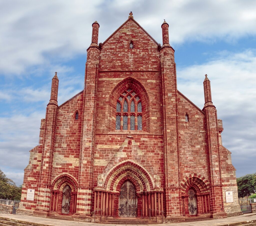 St Magnus Cathedral on Orkney Island