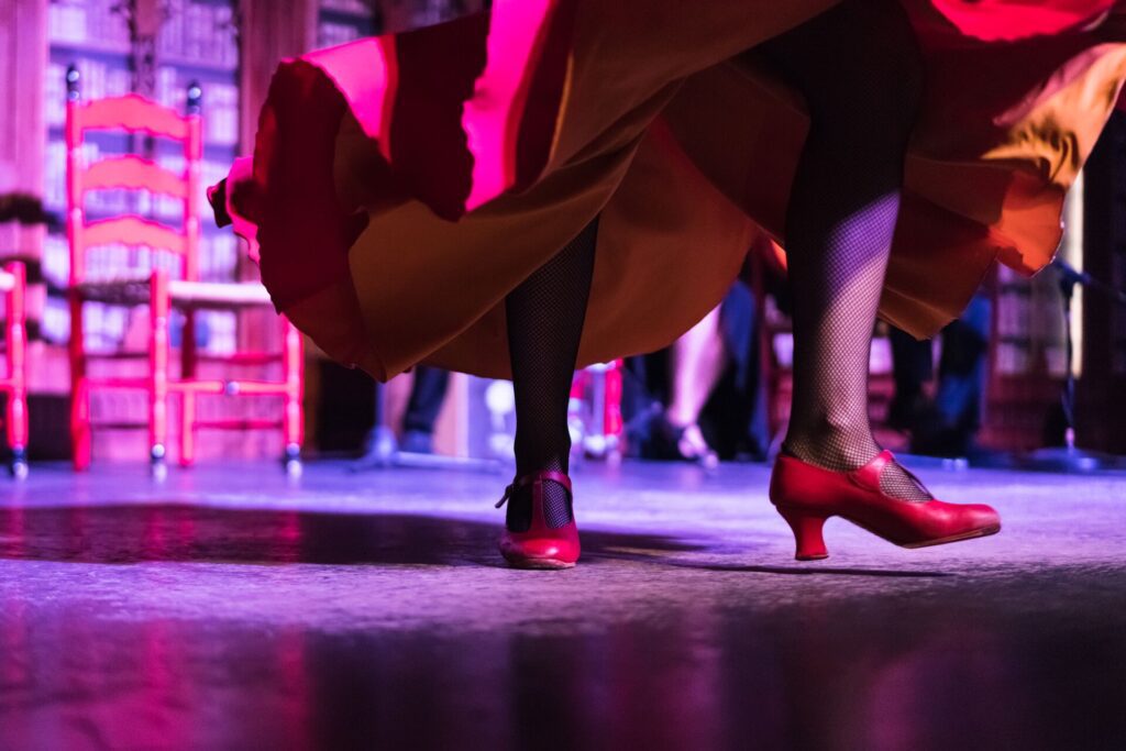 tango dancing shoes