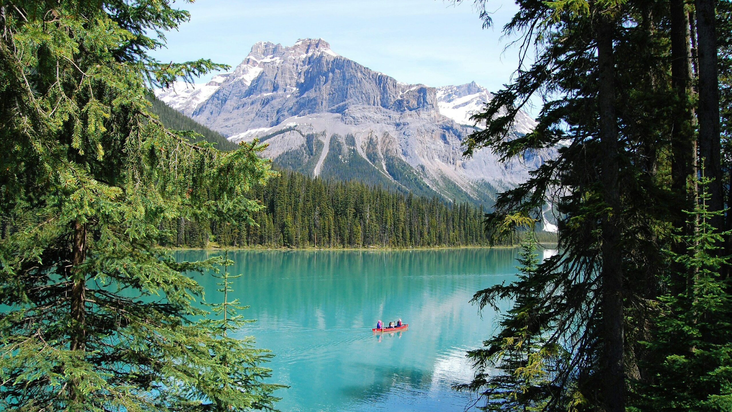 lake in banff, canada