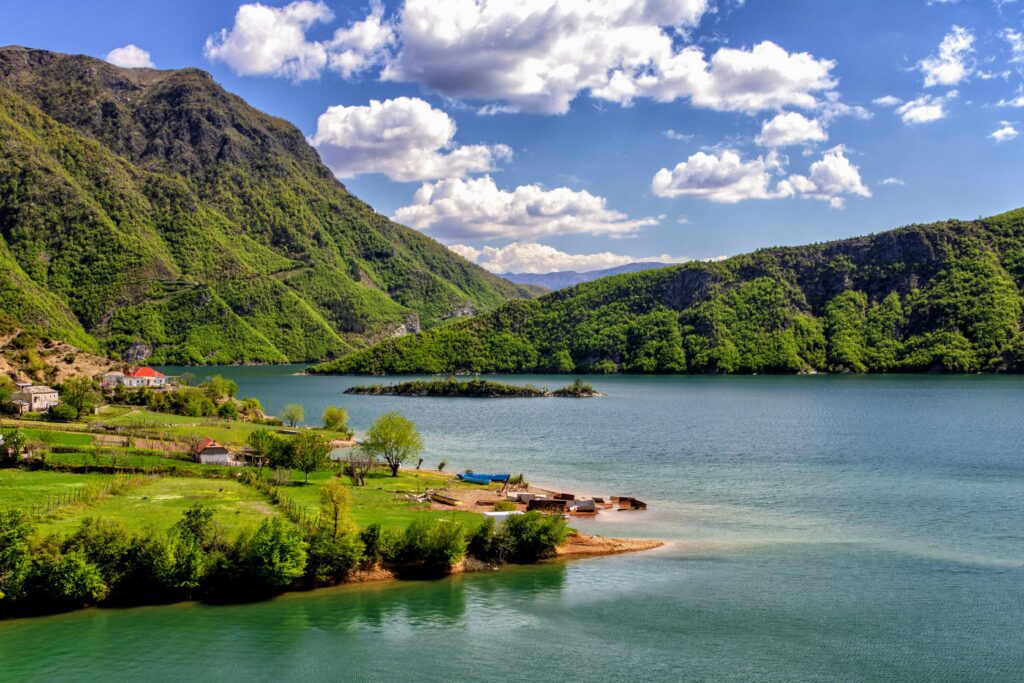 slovenia lake view
